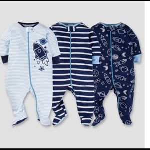 3-6 month sleep n play 3 pack